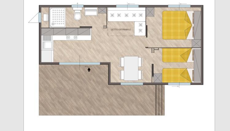 Casa Mobile Gustocamp A Cavallino Treporti Exterior photo